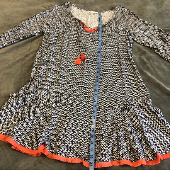 Southern Tide Blue Night IKAT Lydia Shift Dress EUC only worn once - Picture 4 of 10